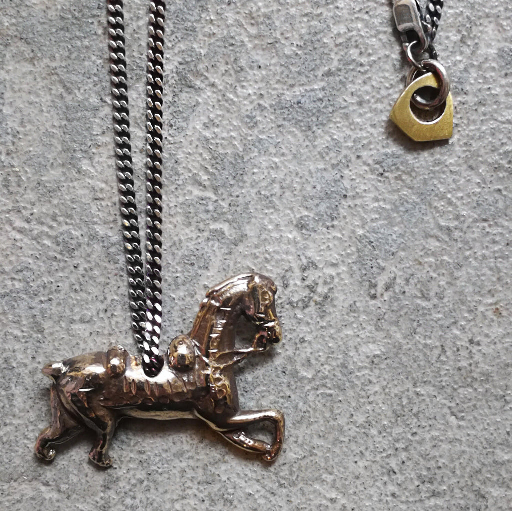 San Miguel Horse and Chain Necklace - Palma Shop